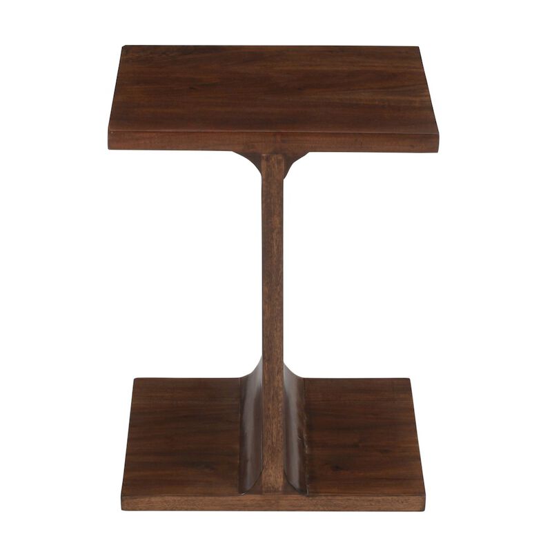 Jofran Idiom Solid Wood Modern Accent End I-Table