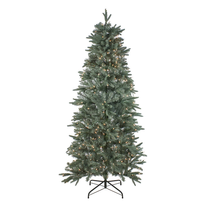 12' Pre-Lit Slim Washington Frasier Fir Artificial Christmas Tree - Clear Lights