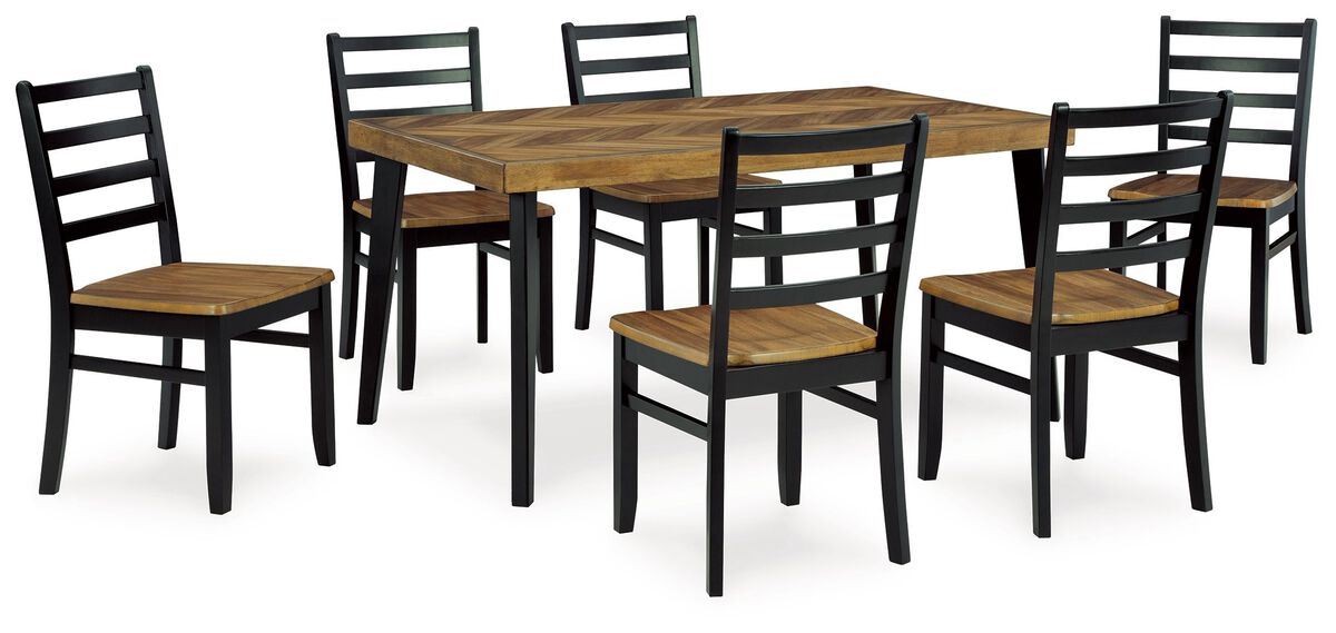 Blondon 7-Piece Dining Set