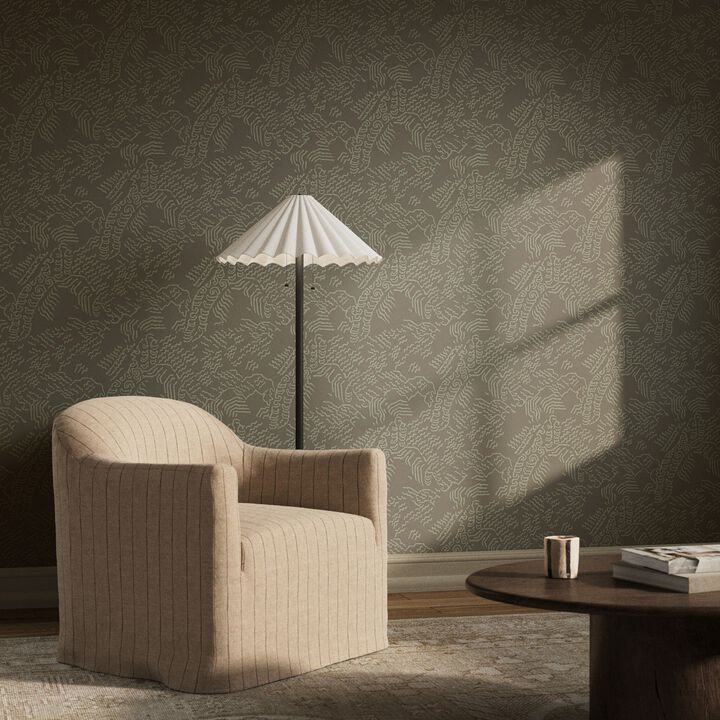 Balkan Wallpaper by Four Hands Art Studio - Balkan Olive Night I