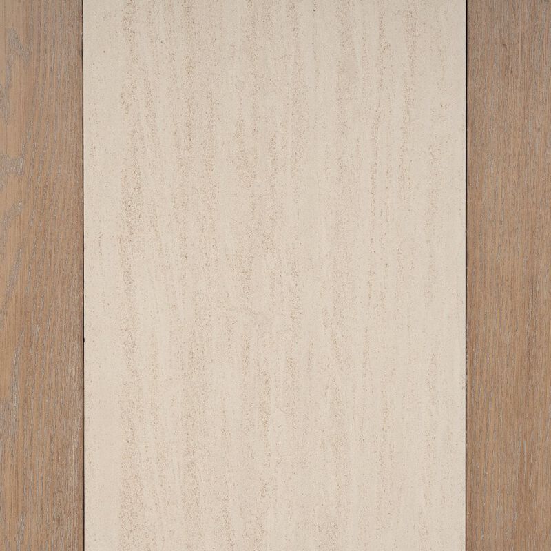 I Home Furnishings Elements Assyemtrical Stone Slab Dining Table In Toffee Finish