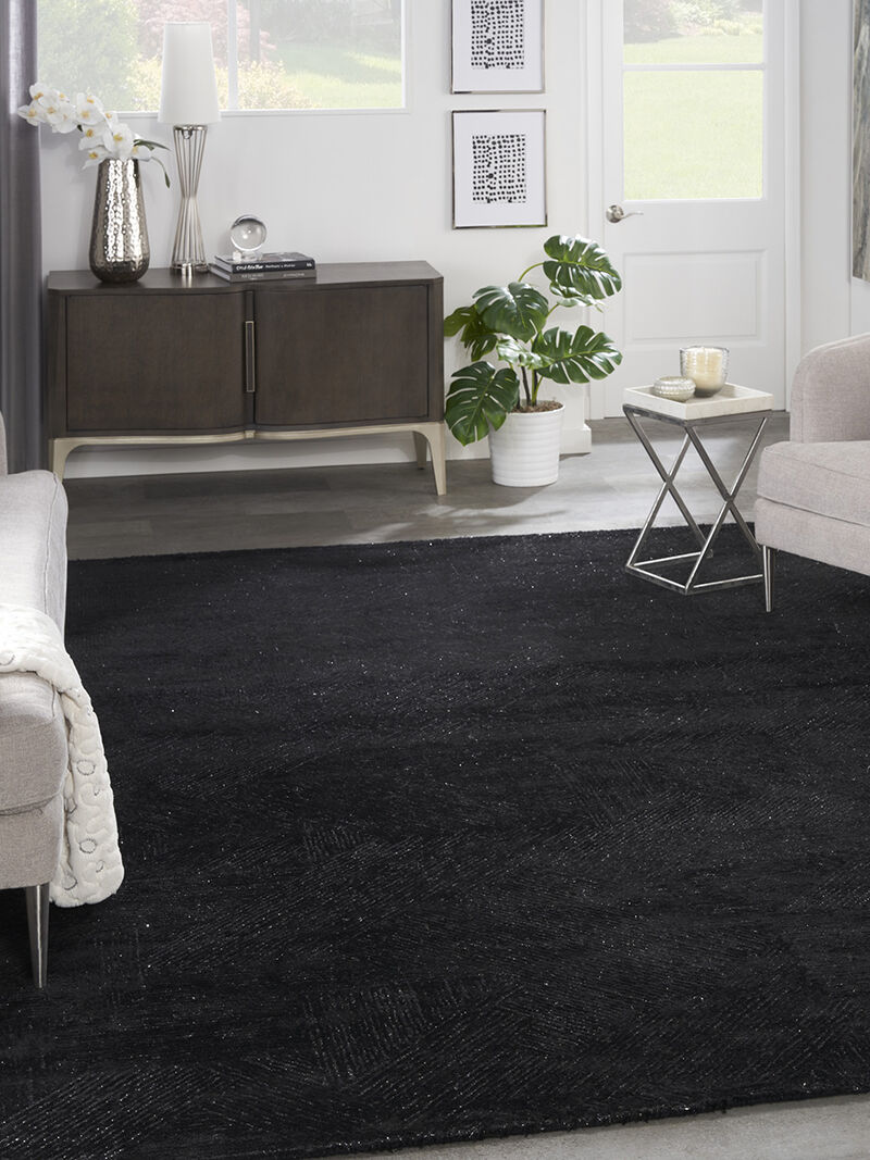 Ma30 Star SMR01 Black 9'9" x 13'9" Rug