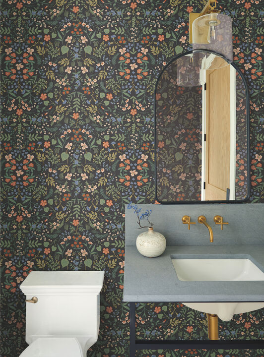 Wildwood Black Wallpaper