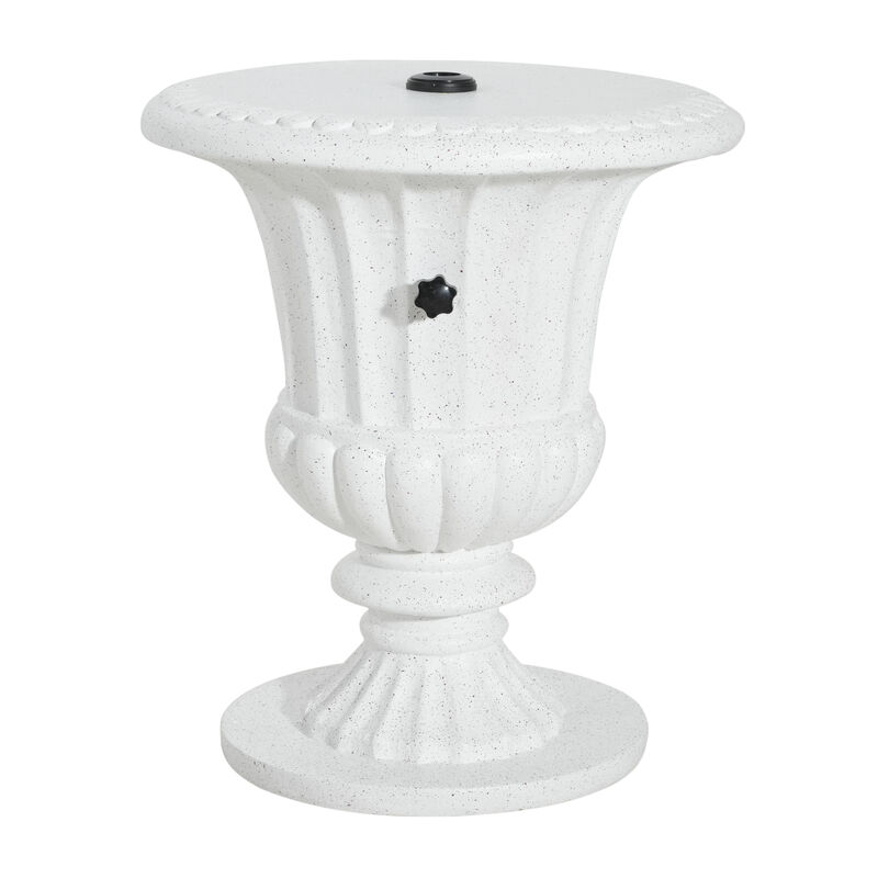 Christopher Knight Home Burgess Patio Mid-Century Modern Lightweight Concrete Side Table image number 0