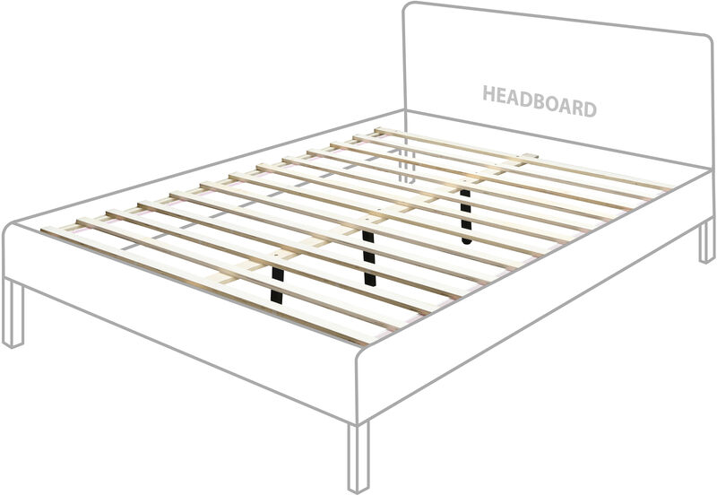 Meridian Furniture Siena White Ash Wood Full Bed image number 6