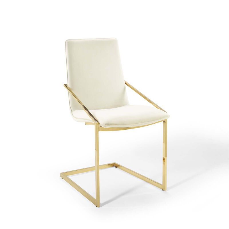 Pitch Performance Velvet Dining Armchair image number 0