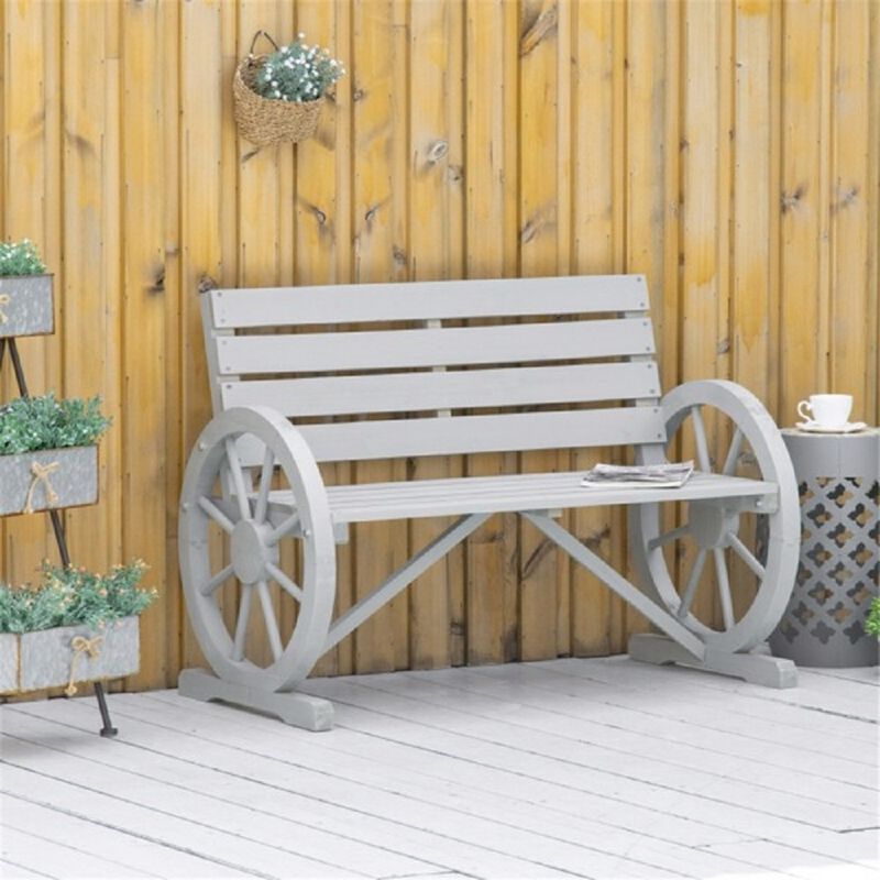 2-Piece Garden Chair Set for Backyard Porch or Deck Use