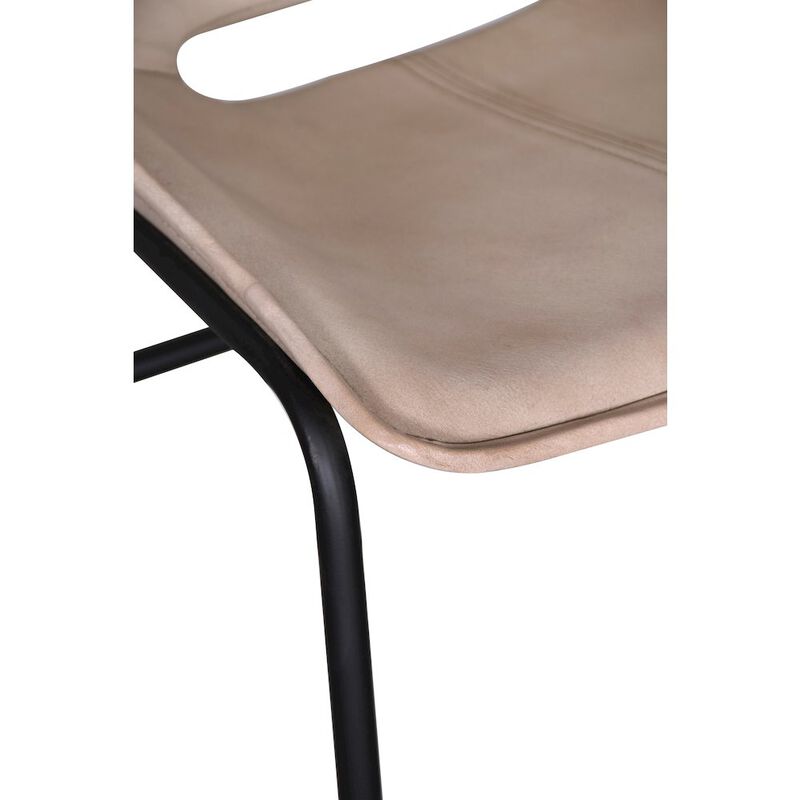 World Interiors Brisbane Stanley Bar Chair in Antique Ivory