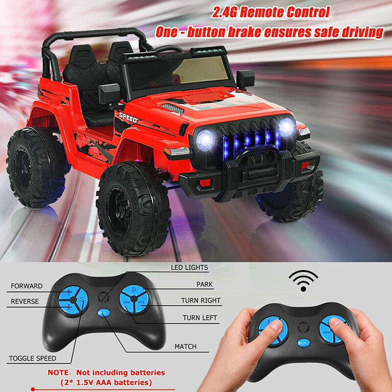 Kids 12V Electric Ride On Car with Remote Control for Outdoor Play image number 4