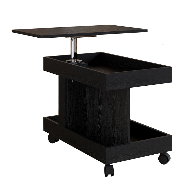 Votfri 360&deg; Rotating Desktop Side Table image number 7