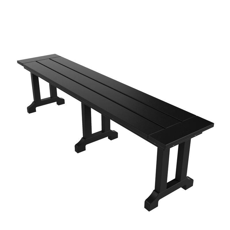 WestinTrends 65" Outdoor Dining Bench
