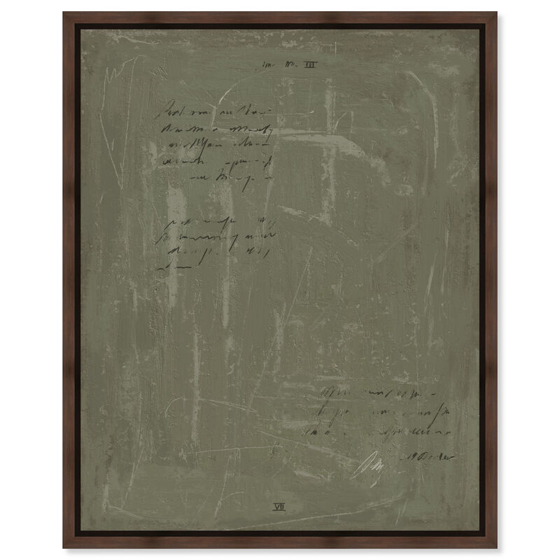 A note II Abstract Canvas Print by Oliver Gal image number 0