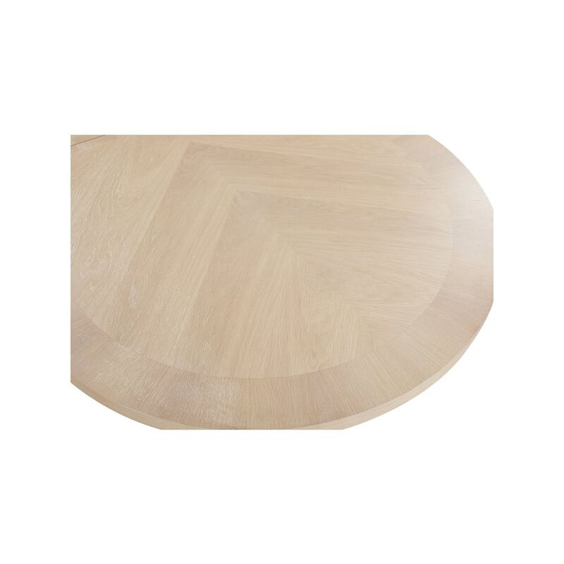 Meridian Furniture Belinda Natural Oak Veneer Dining Table