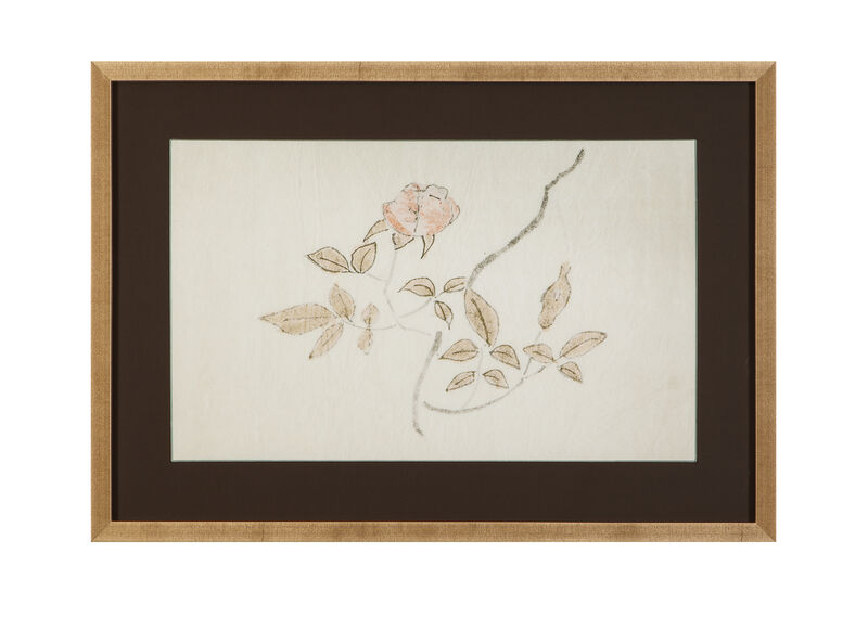 Delicate Rose I Framed Print image number 0