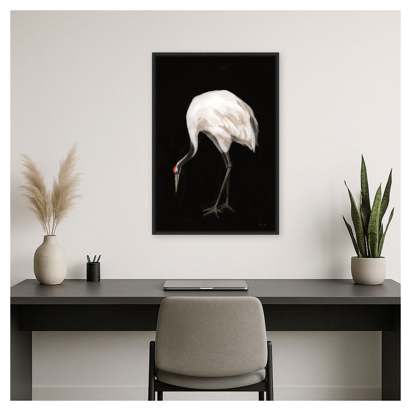 Scarlet II by Mackenzie Nelson Framed Canvas Wall Art image number 4