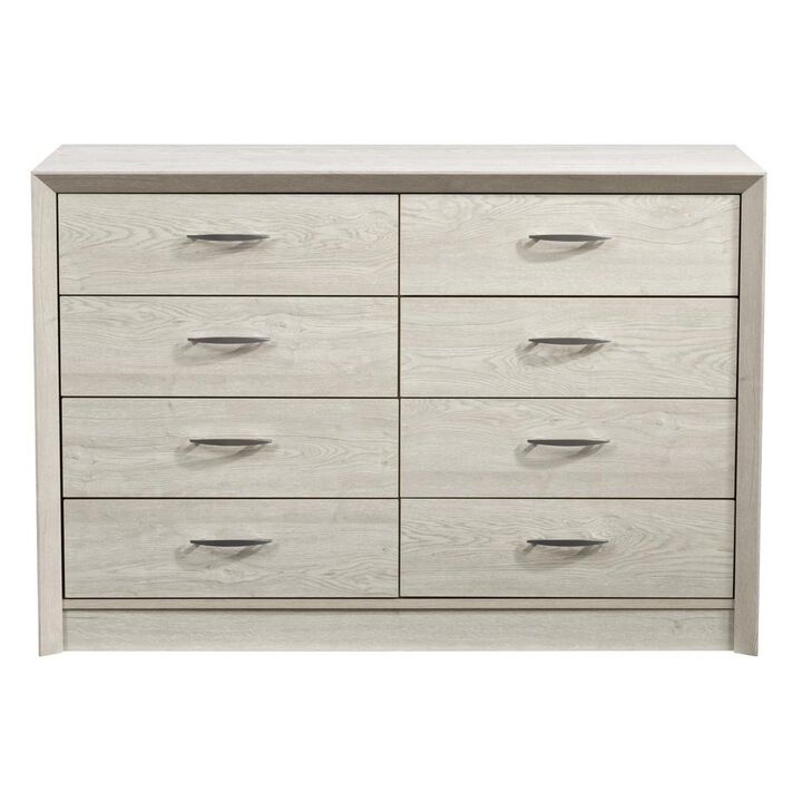 CorLiving NPT-301-W Newport 8 Drawer Dresser