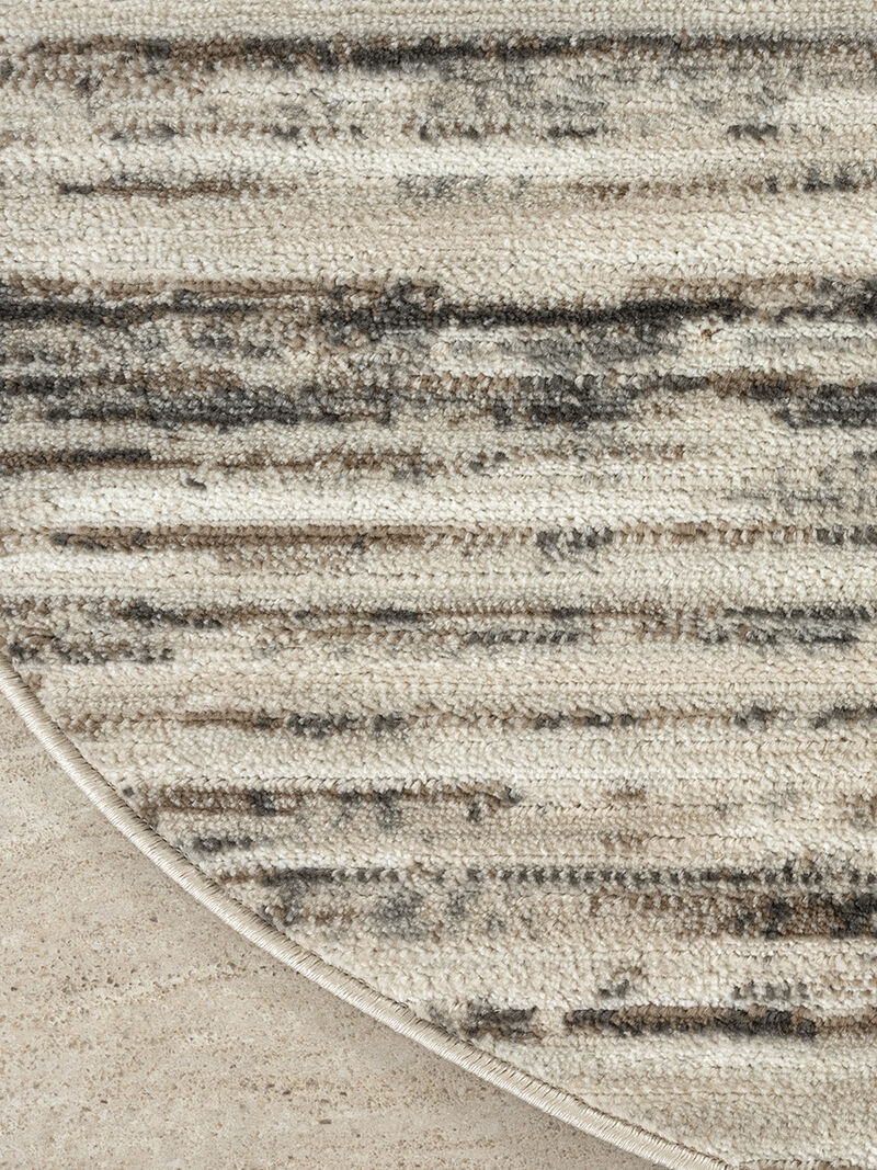 Serenity Home SRH03 Ivory/Beige 4' x Round Rug image number 2