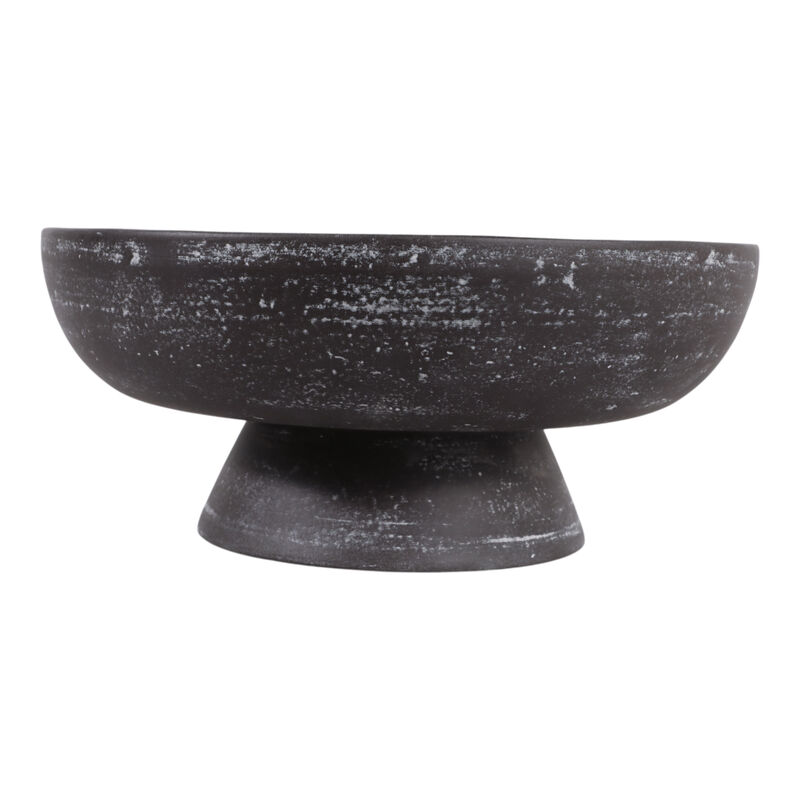 Terracotta Bowl On Pedestal image number 3