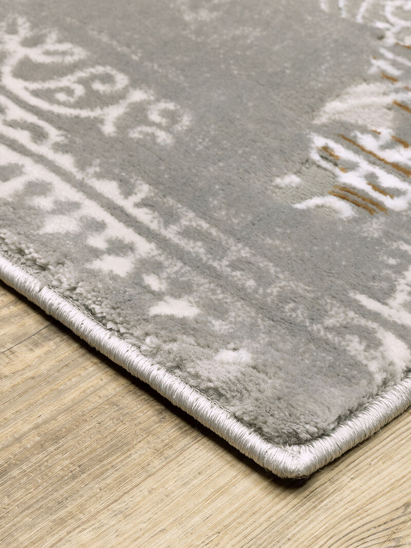 Easton 5'3" x 7'6" Grey Rug image number 1