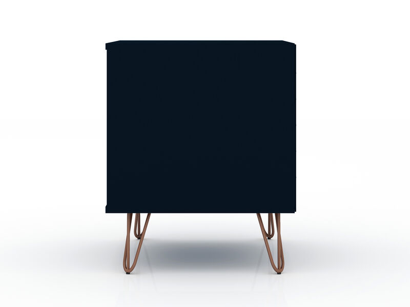 Rockefeller Blue 1-Drawer Nightstand image number 5