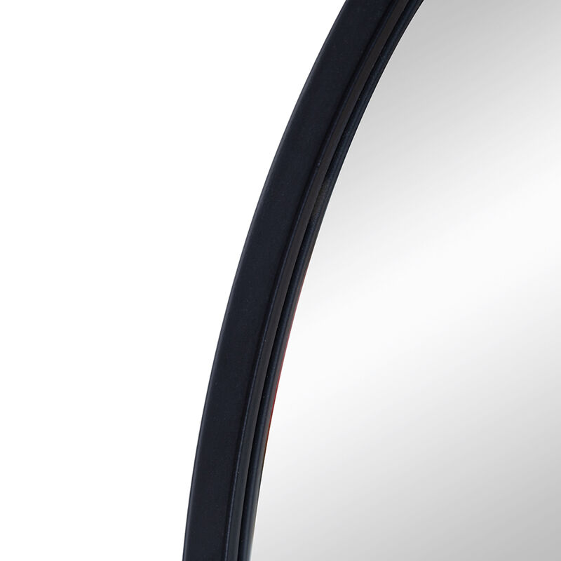 Streamdale 24'' Arched Wall Mirror with Metal Frame image number 8