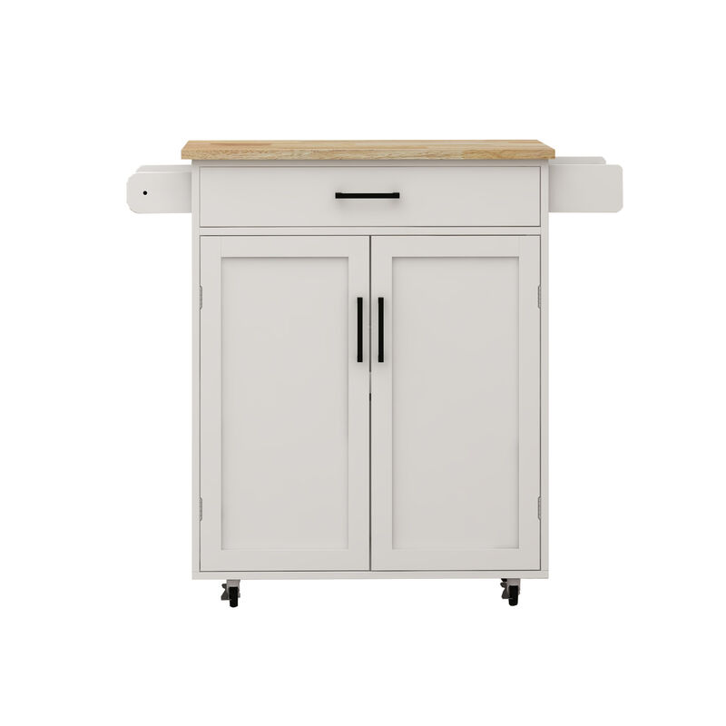 Kitchen Island Rolling Cart image number 0