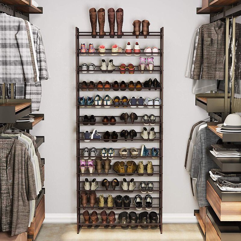 Shoe Rack and Organizer - Versatile Storage Solutions for Entryway and Closet
