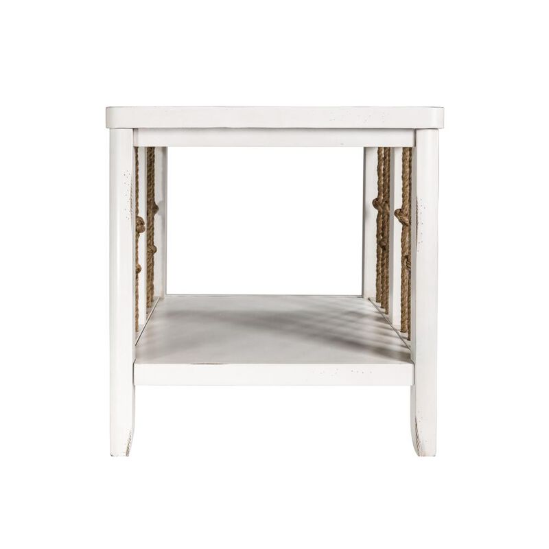 Liberty Furniture Dockside End Table in White image number 2