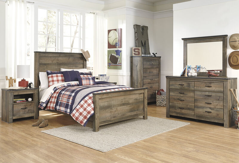 Trinell Full Panel Bed image number 2