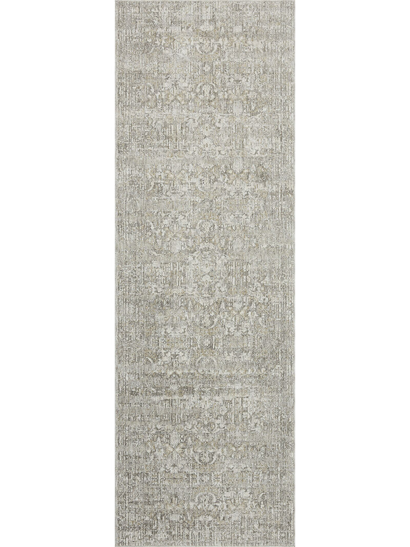 Honora Grey/Beige 2'7" x 10'0" Runner Rug by Amber Lewis x Loloi