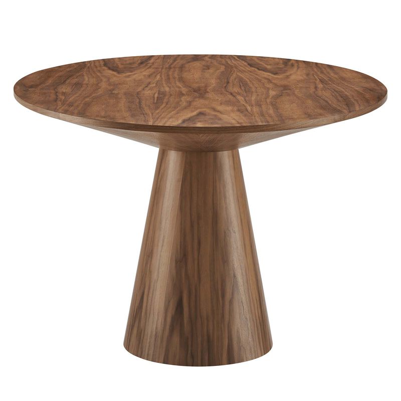 Modway - Provision 75" Oval Dining Table Walnut