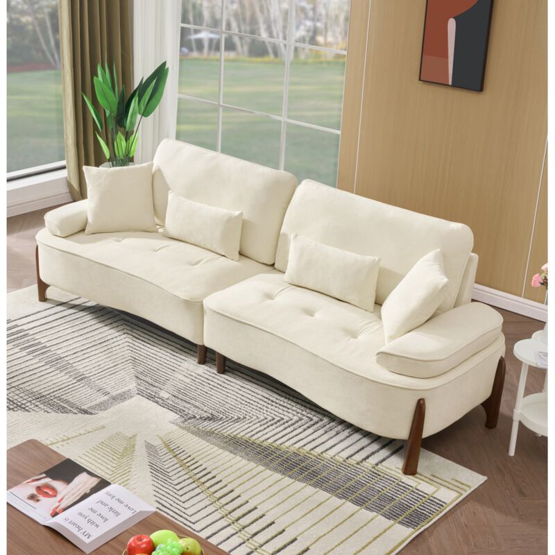 Wipelt Comfortable Deep-Seated Sectional Sofa image number 1