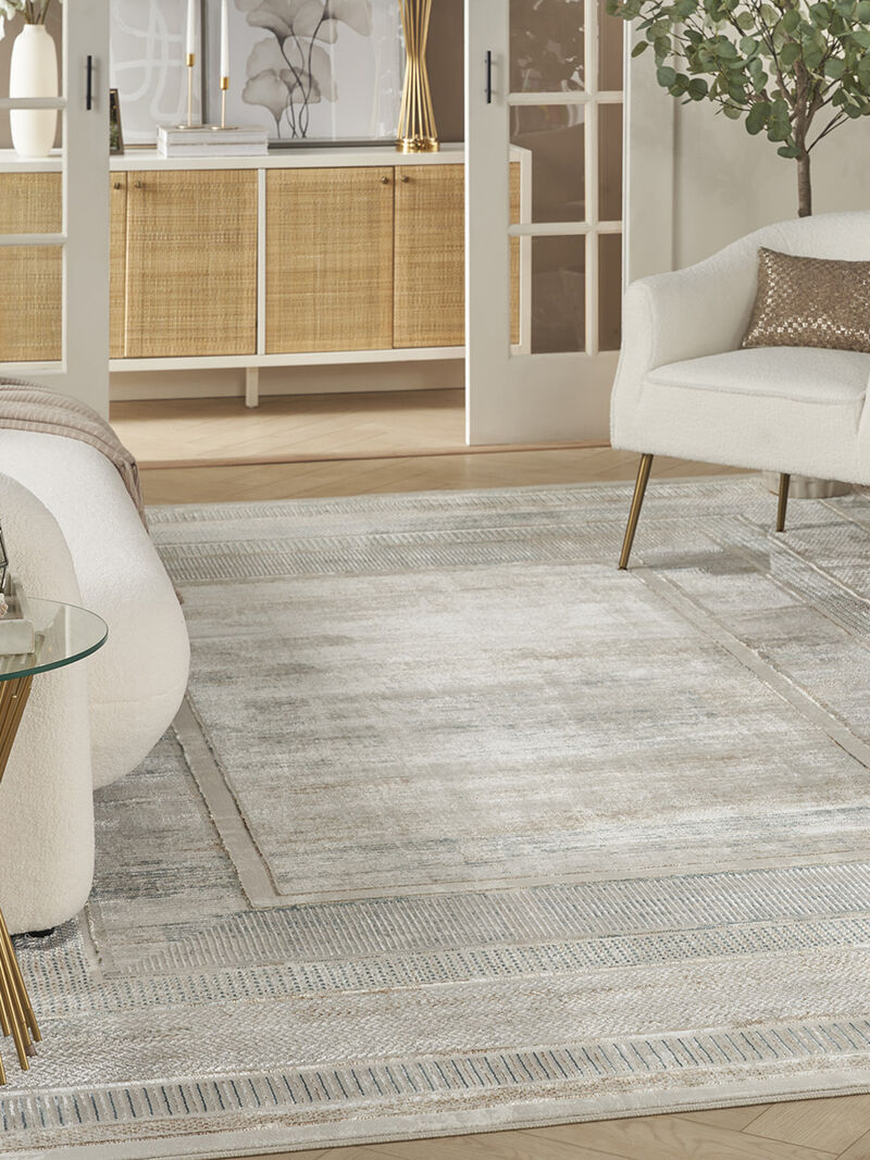 Glitz GLZ07 Ivory/Multicolor 9' x 12' Rug