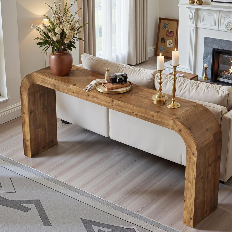 Tribesigns Farmhouse Console Table image number 3
