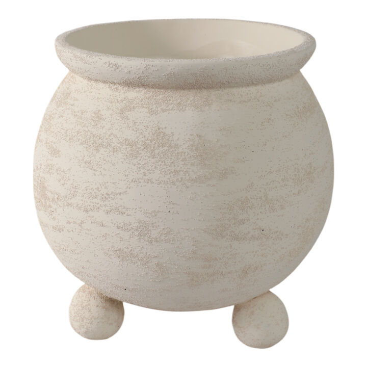 9x9" Textured Rounded Planter