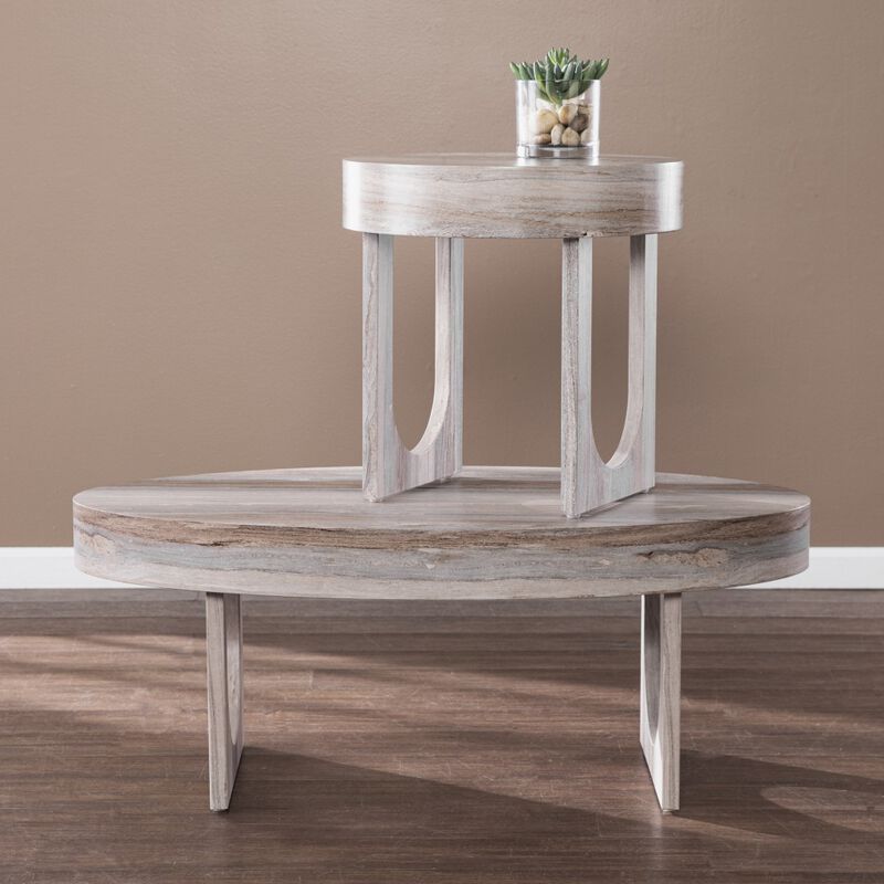 Solid Wood Round Side Table, Ideal for Sofa, Bedside, or Entryway Spaces