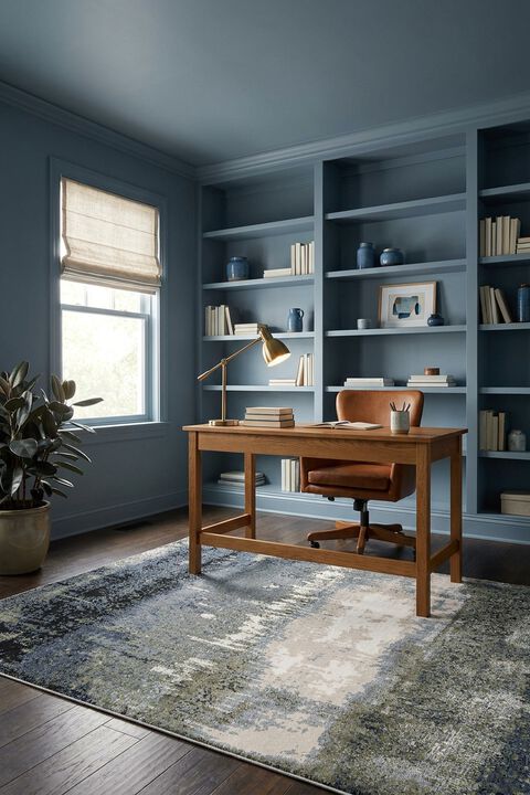 Caravan 5571H Blue 3'3" x 5' Rug
