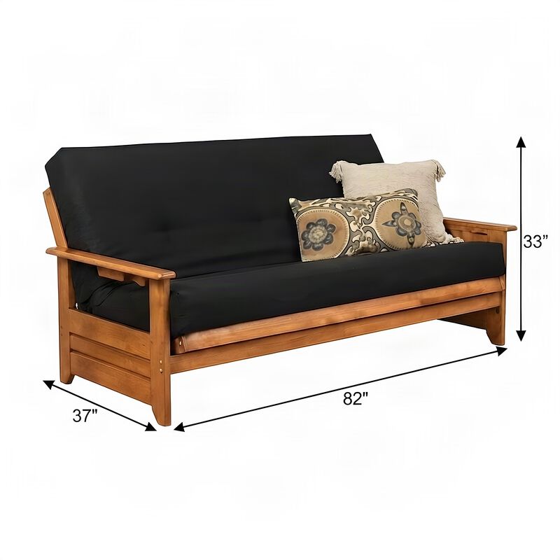 Phoenix&nbsp;Frame-Barbados&nbsp;Finish-Suede Black Mattress image number 5