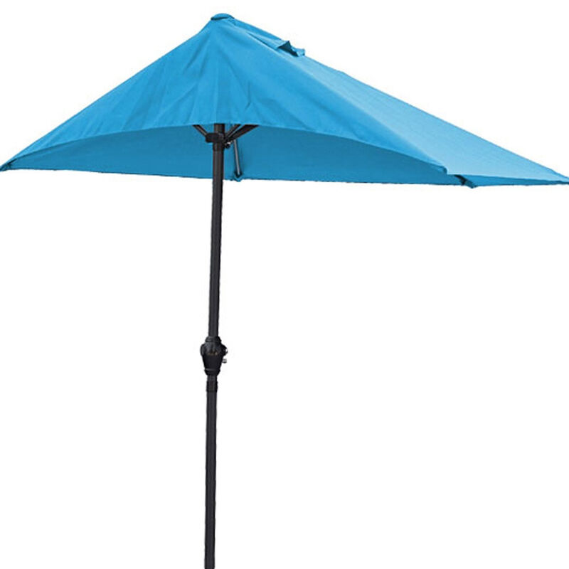 Outdoor Side Wall Umbrella for Patio, Deck, or Garden Spaces