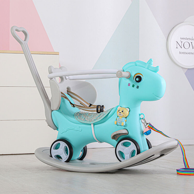 Streamdale Toddler Rocking Horse and Unicorn Balance Bike Ride On image number 1