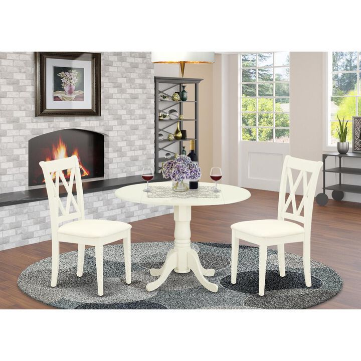 Dining Room Set Linen White