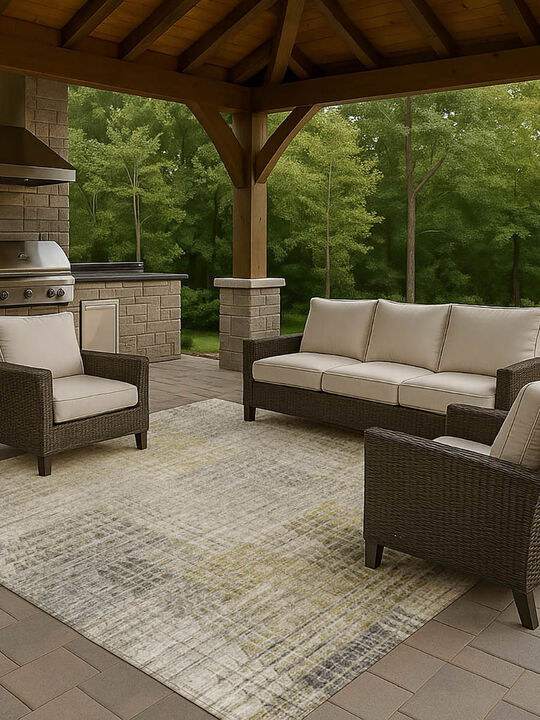 Trevi TV6 Taupe 10' x 14' Rug