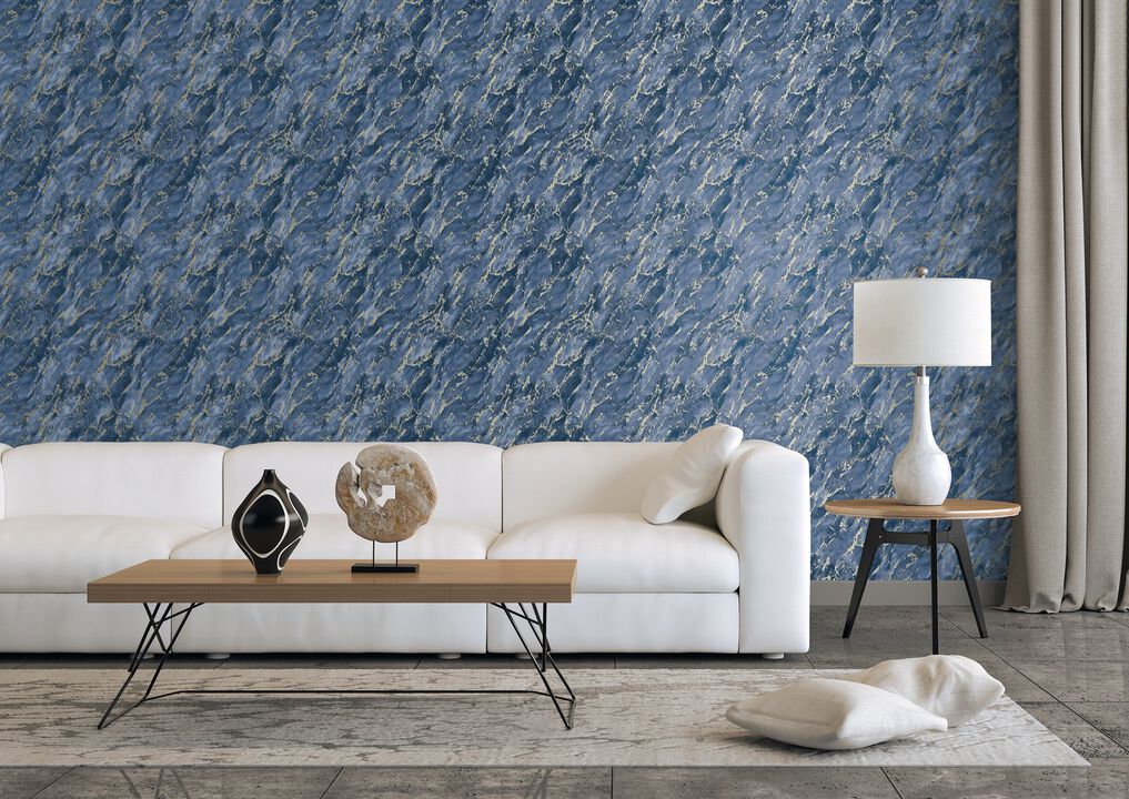 Special FX 2 Special Marble Blue Wallpaper G68093