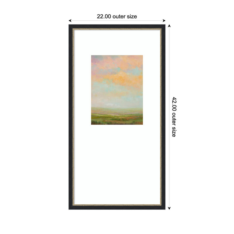 Drifting Clouds by William McCarthy Wood Framed Wall Art Print image number 2