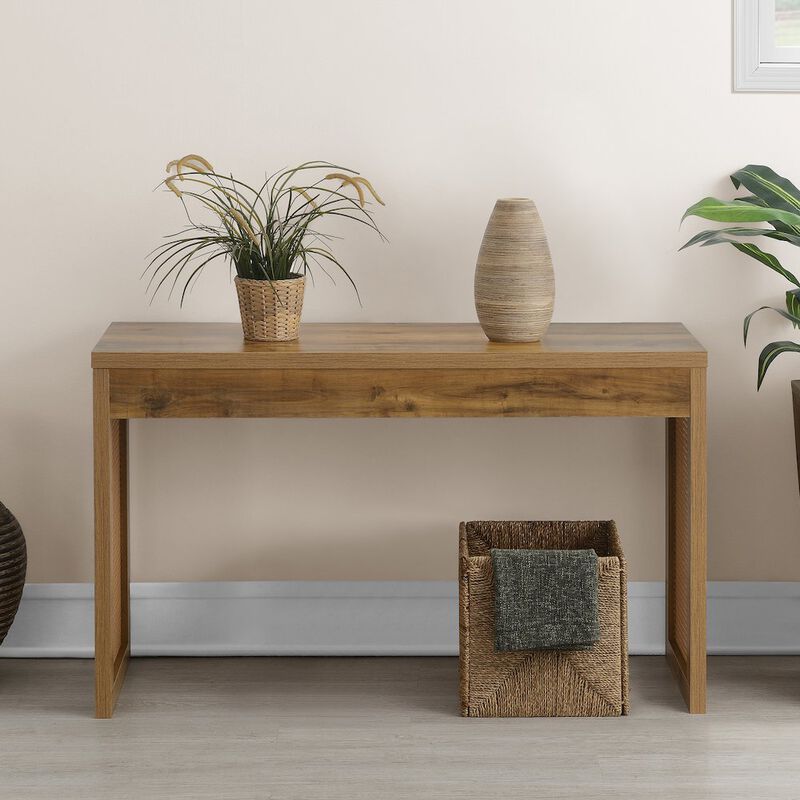 Convenience Concepts Northfield Weave Hall Console Table/Desk