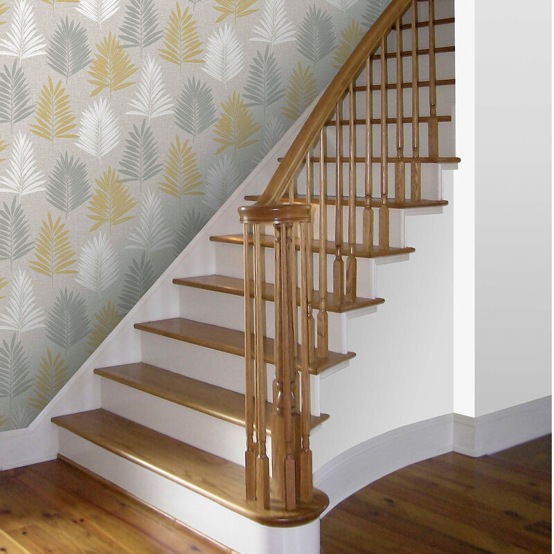 Willis Mustard Palm Frond Wallpaper image number 2