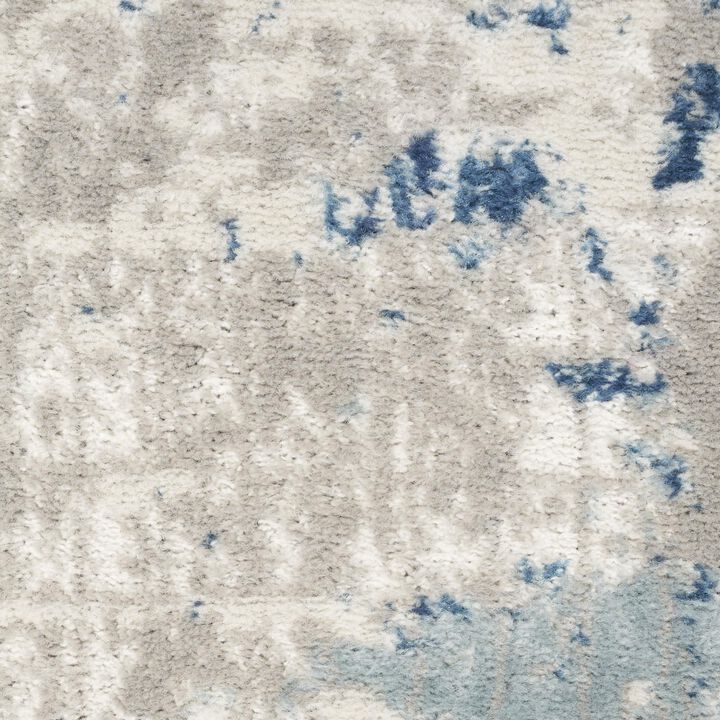 HomeRoots Abstract Distressed Area Rug