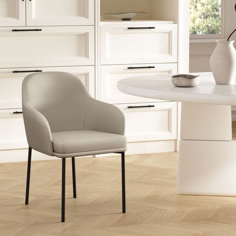 Loft Gray Armchair (Set of 2) image number 1