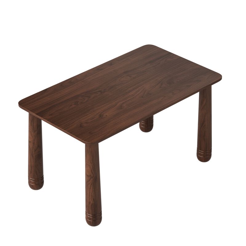 Tigrux Solid Oak Wood Dining Table image number 6