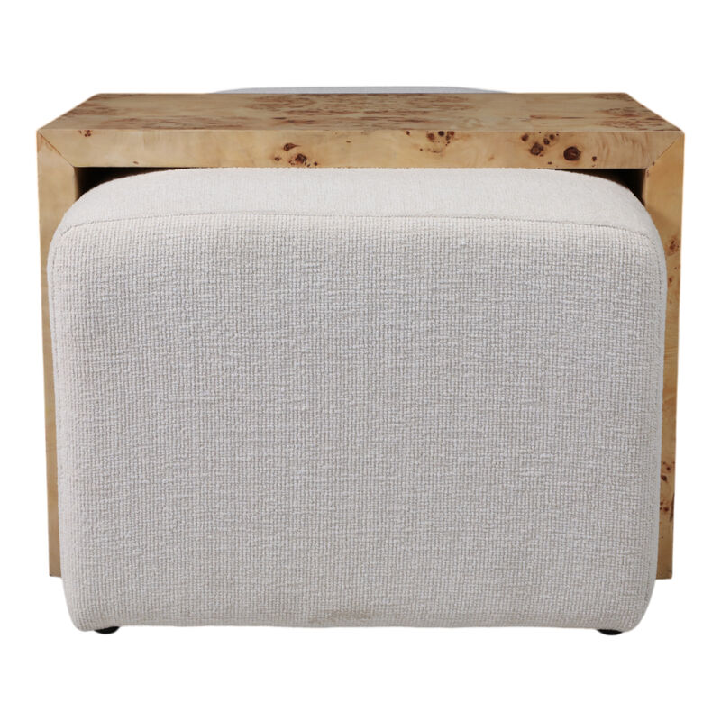 Rectangular Burl Bench image number 0